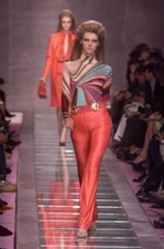 GIANNI VERSACE COUTURE VINTAGE RUNWAY PANTS SZ IT 42 STUNNING!