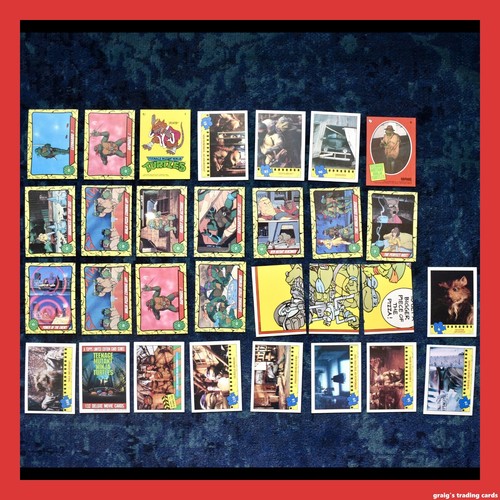 1989 & 1990 Mirage Topps Teenage Mutant Ninja Turtles 30x