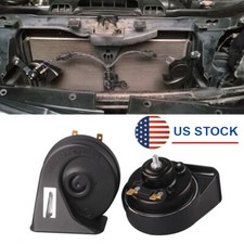 2 bocinas de caracol para auto camión con arnés de cableado de relé 12 V 110-125 db universal EE. UU.