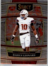 2022 Panini Select Draft Picks #76 Shaquille Leonard NM-MT Concourse