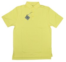Bobby Jones Performance Solid Short Sleeve Men's Polo Golf Shirt NWT Canary