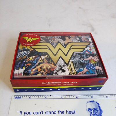 DC Comics Wonder Woman Blank Boxed Note Cards Stationery by Insight Edition