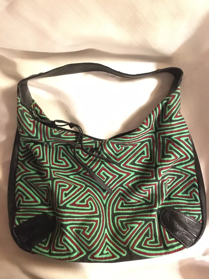 Boots N' Bags Vintage Handbag Purse Columbia Leather Weekender Shopper - Imagem 4 de 4