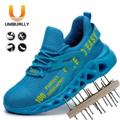 Sicherheitsschuhe Herren Arbeitsschuhe Stahlkappe Leicht Gehen Schutzschuhe 311 - Bild 1 von 4