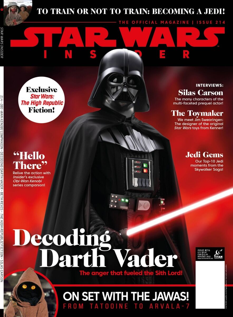 Star Wars Insider #209 - 220 You Pick From Main & Variant Covers 