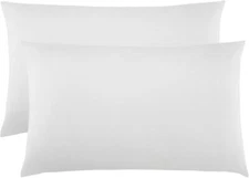 2x Pillow Case Cover Set Standard Queen Pillowcase 76x51CM Breathable Microfiber