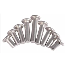 M3 M4 M5 M6 Solid Aluminium Flat Head Rivets - Lenght 5/6/8/10/12/16/20/25/30mm