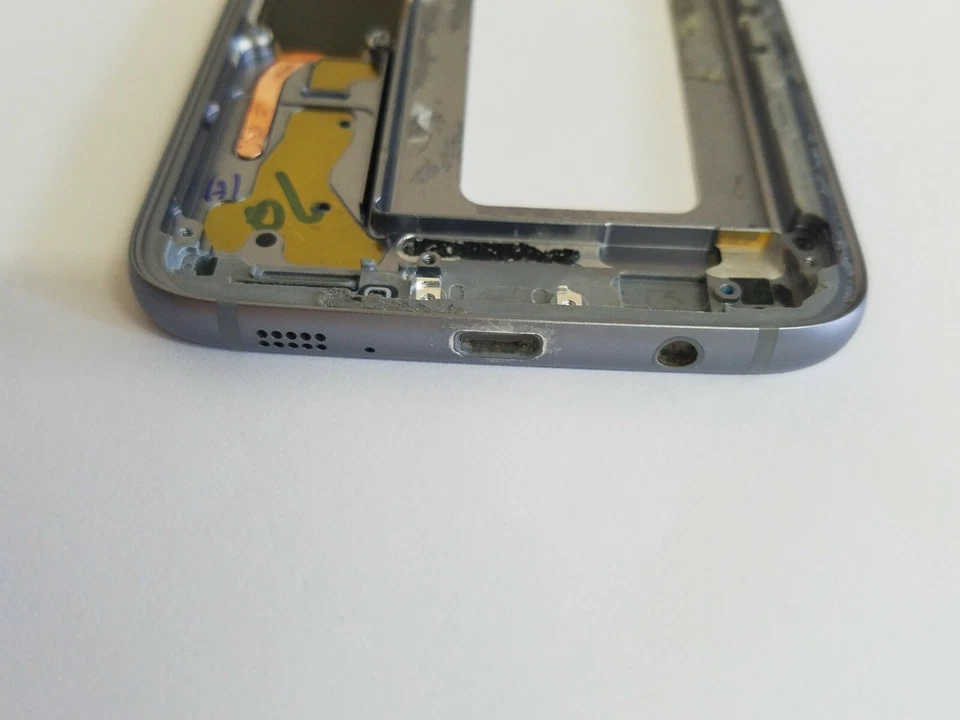 Moldura carcaça quadro médio para Samsung Galaxy S7 Edge SM-G935A G935T - Imagem 4 de 4