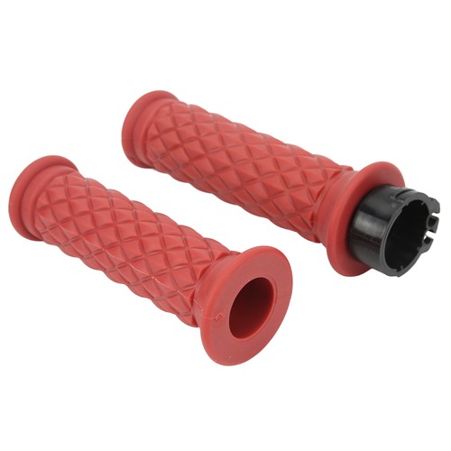 Czerwony 1 para uchwytu motocyklowego 25mm lewy prawy uniwersalny uchwyt przepustnicy - Zdjęcie 19 z 22