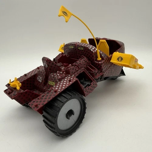 Vintage GI Joe ARAH 1986 Cobra Python Patrol Stun Vehicle – Incomplete AS-IS
