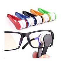 5 Pcs Mini Sun Glasses Microfiber Spectacles Cleaner Soft Brush Cleaning Tool