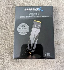 SABRENT Rocket 5 2TB Gen5 NVMe SSD – PCIe 5.0 M.2 2280 Internal SSD