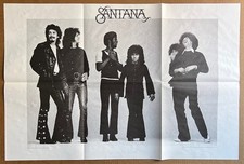 Santana - Abraxas '70 - fold-out insert poster ONLY