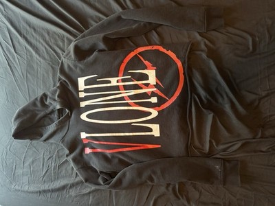 Vlone X Fragment Reversible Hoodie Size Medium.   %1000 Authentic