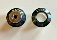 1955 - 1957 Ford Thunderbird Wiper And Left Air Black Plastic Bezels