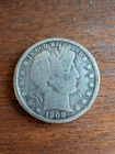 1908-D 50C Barber Half Dollar