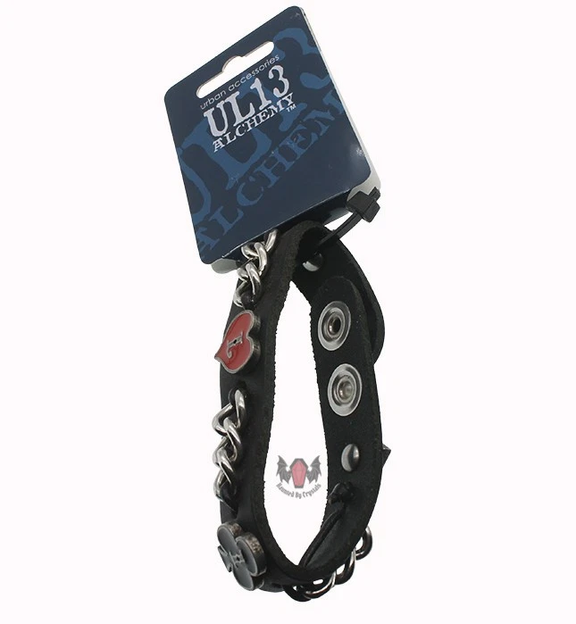 Alchemy Gothic Leather Cuff Fashion Bracelets for sale | eBay
