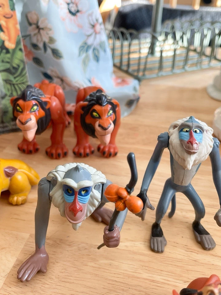 Vintage 1990s Disney The Lion King Action Figure Toy Lot Of 26 Rare Ones *READ* - Image 4 of 4
