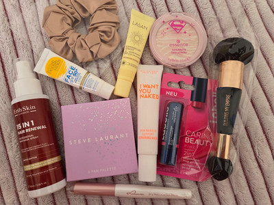 Beauty Set Neu Pflege Make Up Kosmetik Pink Box Glossy Konvolut Beautybox