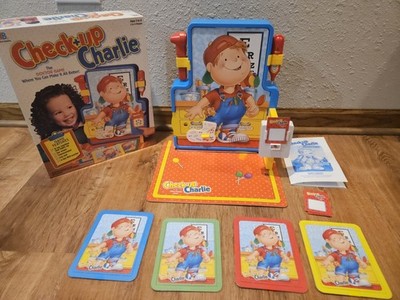 1995 Check Up Charlie Game by Milton Bradley Complete Great Condition FREE SHIP