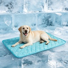 Dog Cooling Mat for Large Dogs 47"x28" Upgraded Thick Cooling Mat for Dogs ...