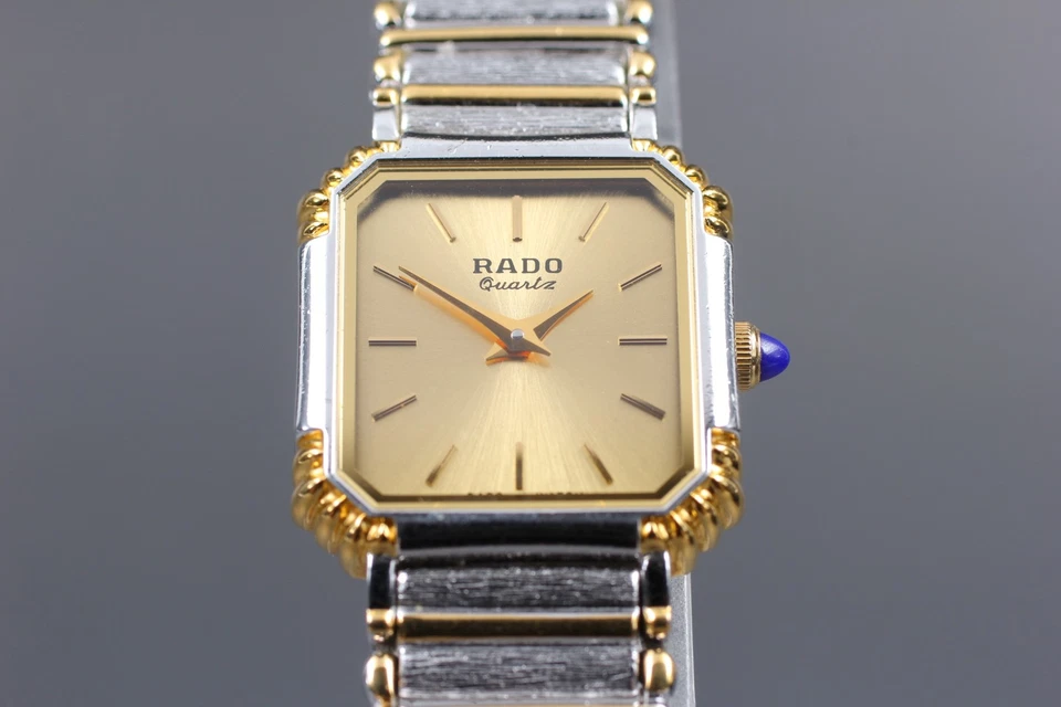 [Near MINT] RADO 133.9564.2 19mm Gold Dial Two-Tone color Quartz Woman's Watch - image 3 of 4