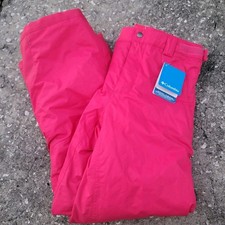 Columbia Omni Heat Bugaboo Pants Ski Snow Youth Large Pink