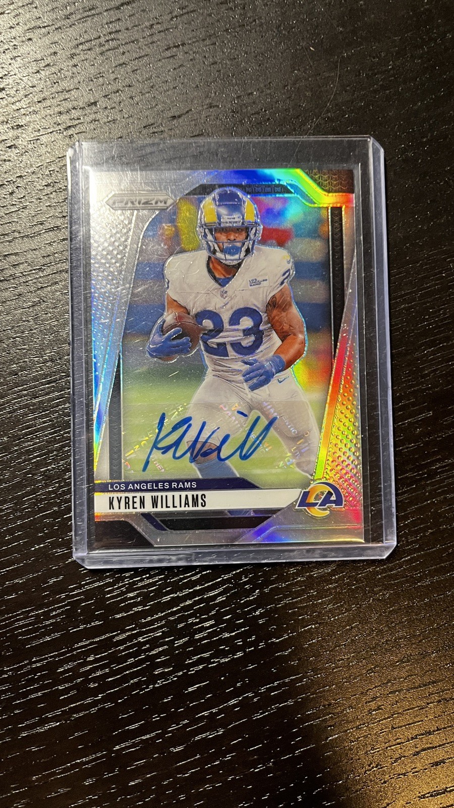 2024 Panini Prizm Kyren Williams Auto Autograph Silver #167 Rams 