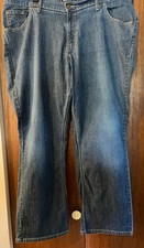 Levi Strauss Signature Women  s Plus Size Medium Wash Jeans- Size 22 W