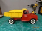 Tonka dump truck, restored