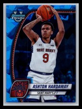 Ashton Hardaway Saint Mary's Gaels 2024-25 Bowman University Chrome Sapphire #93
