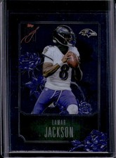 2025 Topps Signature Class Lamar Jackson Roses SP #ROSES-4 Ravens
