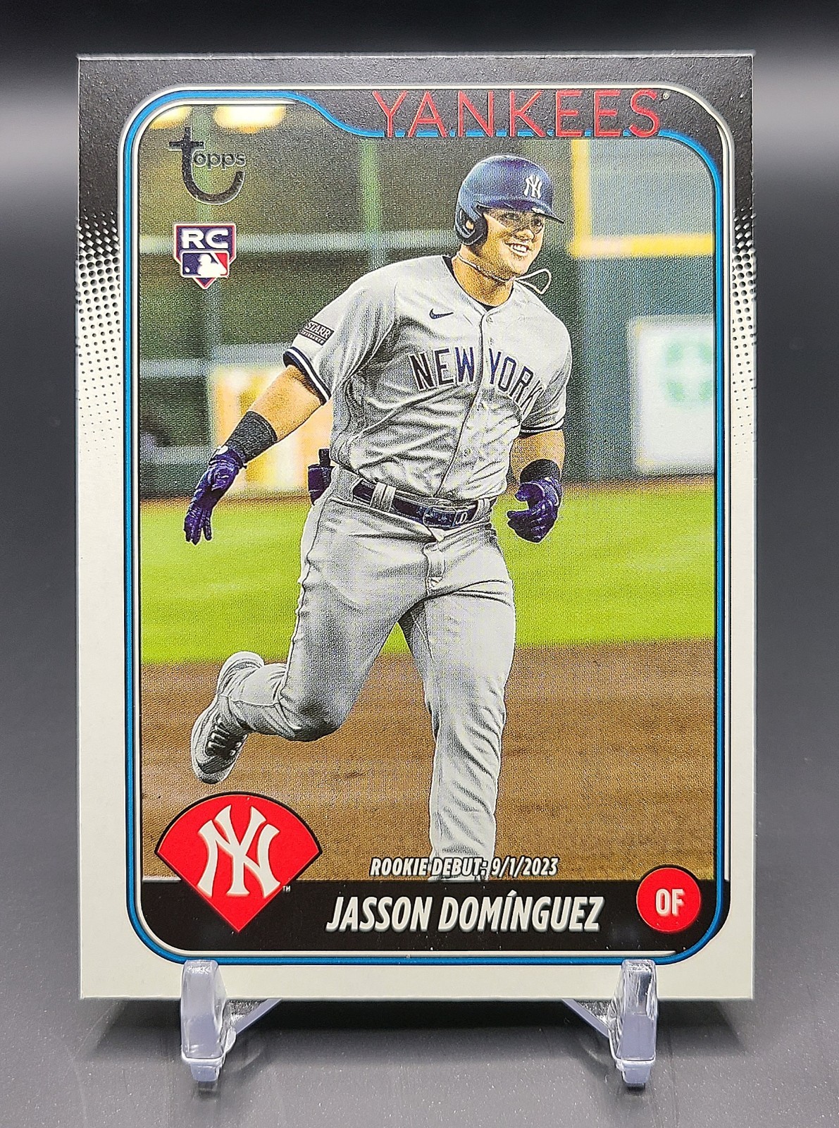 2024 Topps Update Jasson Dominguez RC Rookie Debut Vintage Stock #62/99 Yankees