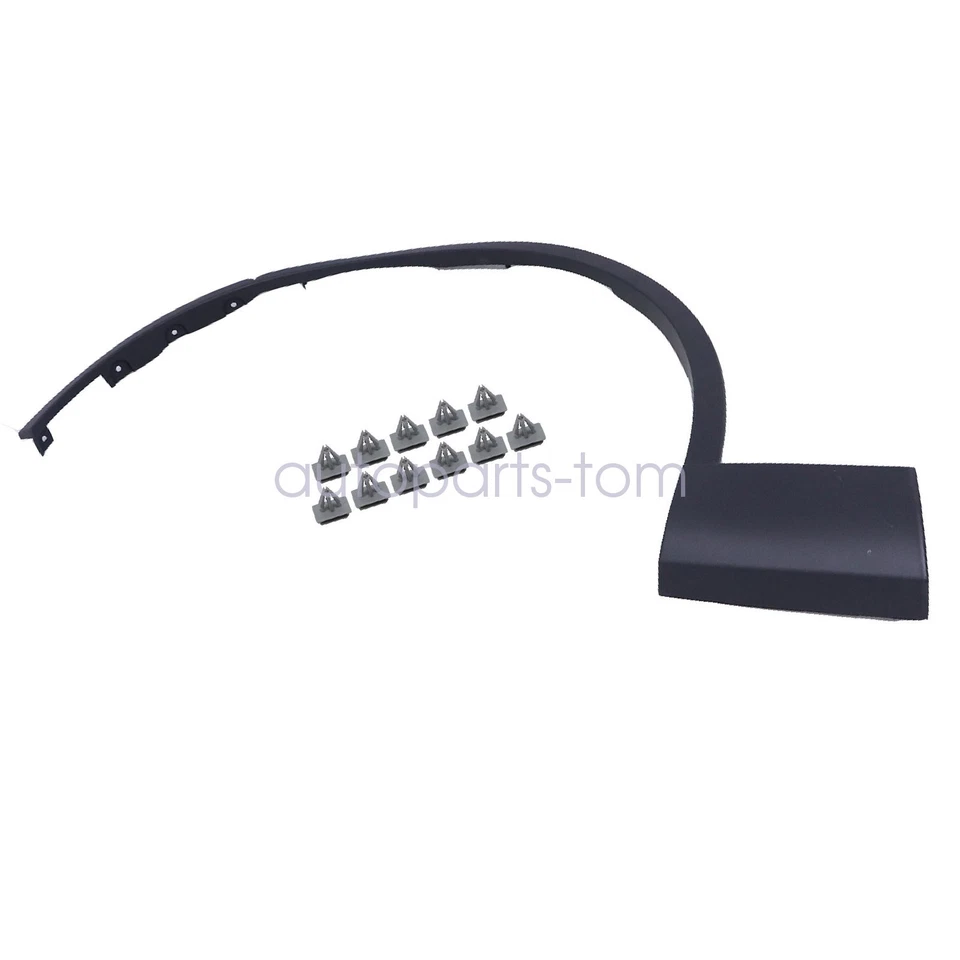 Se adapta a Lincoln Aviator 2020-2023 guardabarros acampanado moldura delantero izquierdo Foto 3 de 4