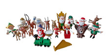 Rudolph The Red Nosed Reindeer The Island of Misfit Toys Lot of 22 Rare 2000-10