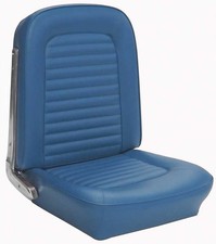 1965 Mustang Coupe With Front Buckets Standard Full Set Vinyl Seat Upholstery