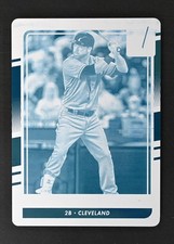 2016 Donruss #105 Jason Kipnis /1 Printing Plates Cyan Cleveland Indians