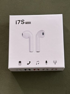 TWS I7S WIRELESS BLUETOOTH EARBUDS / HEADPHONES (BRAND NEW) GOLD