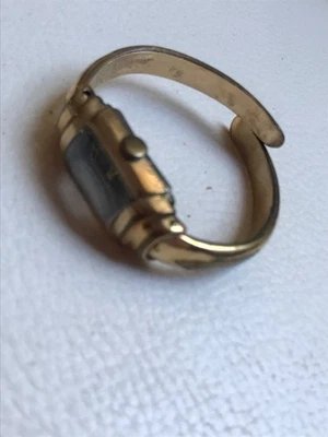 Pita Spangenuhr antik vergoldet 15 Rubis mechanisch Handaufzuguhr Armbanduhr - Bild 1 von 4