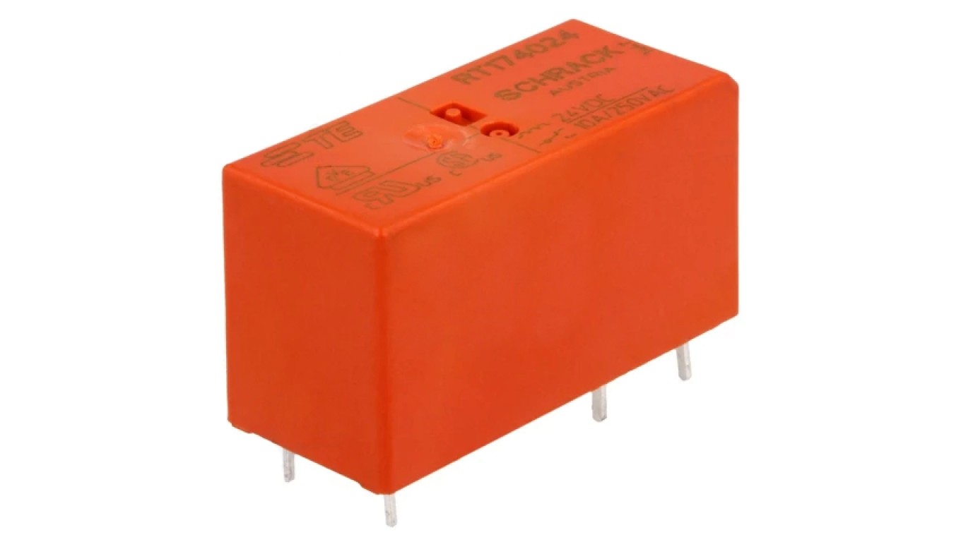 SPDT 24VDC 10A 250VAC RT174024 Solenoid Relay
