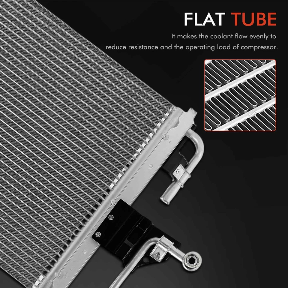 Конденсатор кондиционера с кронштейном для Ford Escort 1991-2003 Mercury Tracer 1991-1999 - Изображение 3 из 4