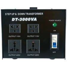 YaeCCC Voltage Converter Transformer Step Up Down 3000W 220V-110V 110V-220V
