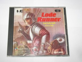 Lode Runner Lost Labyrinth PC Engine HuCard Japan import +reg card US Seller