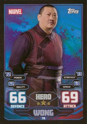 Topps Hero Attax #78 Wong -