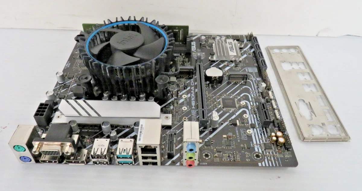 ASUS PRIME H610M-A D4 Motherboard + Intel i5-12400 CPU + 8GB RAM