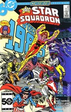 All Star Squadron #55 FN 6.0 1986 Stock Image