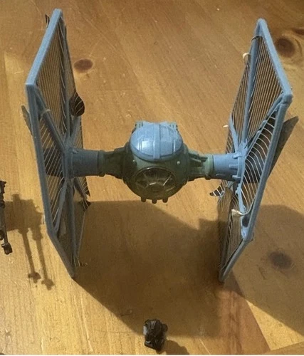 Vintage 1982 Kenner Star Wars Micro Collection Imperial TIE Fighter & Pilot