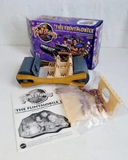 Mattel 1993 The Flintstones The Flintmobile Car (video has sound of car rolling)