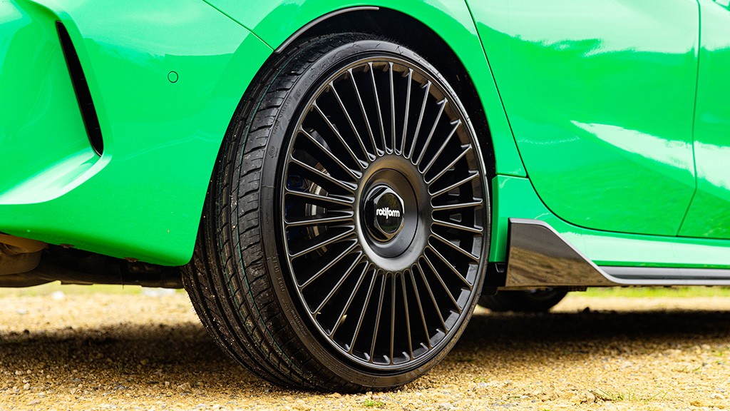 17x8 Rotiform Wheels RC202 GRZ Matte Black Rims (4pcs) | eBay