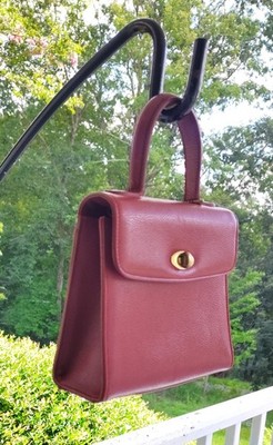 Coach MINI Vintage Y2K 4413 Red Madison Gracie Leather Top Handle